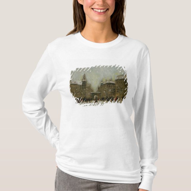 Budapest in the Snow T-Shirt (Front)