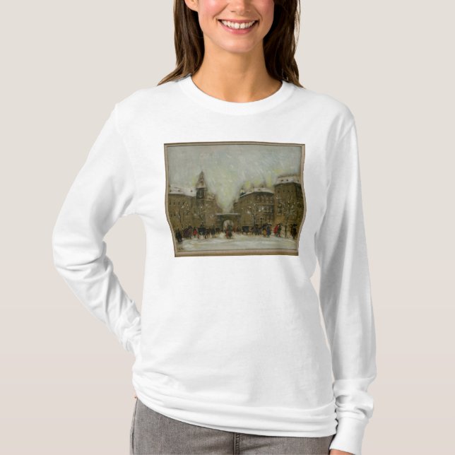 Budapest in the Snow T-Shirt (Front)