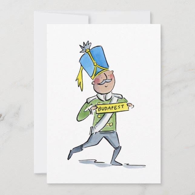 Budapest Invitation (Front)