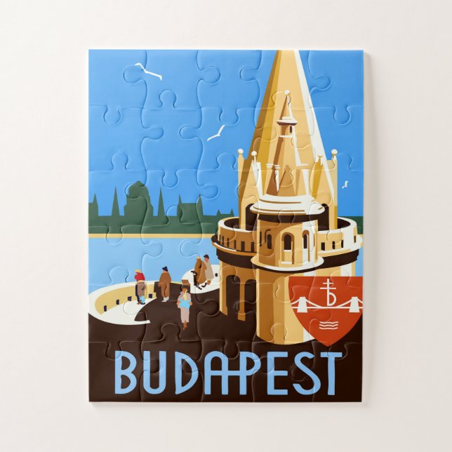 Budapest Jigsaw Puzzle (Vertical)