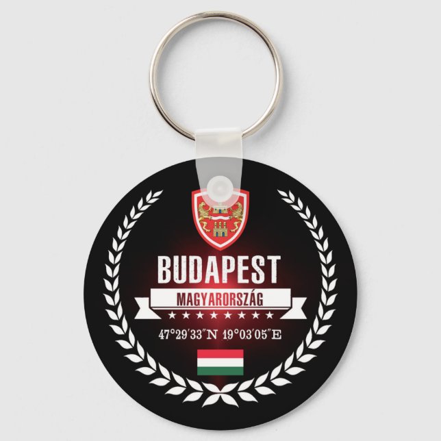 Budapest Key Ring (Front)