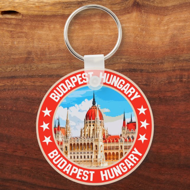 Budapest                                           key ring (Front)