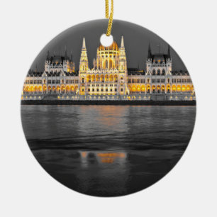 Budapest Lights Ceramic Tree Decoration