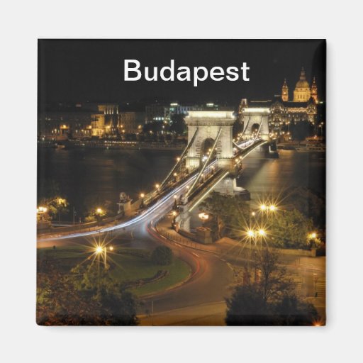 Image of Budapest nightscape Magnet