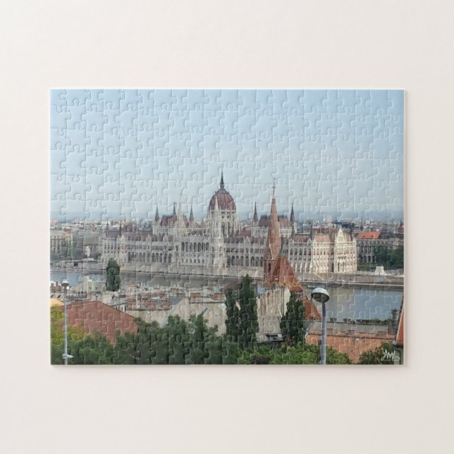 Budapest Parliament Building Jigsaw Puzzle (Horizontal)