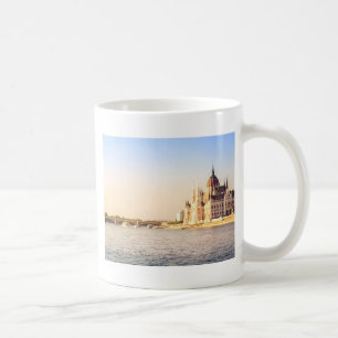 Budapest parliament coffee mug