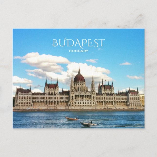 Budapest, Parliament Postcard (Front)