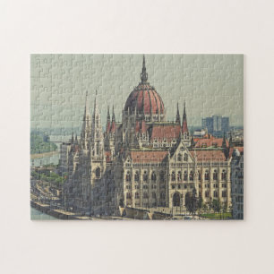 Budapest Parliament South Side photography Jigsaw Puzzle
