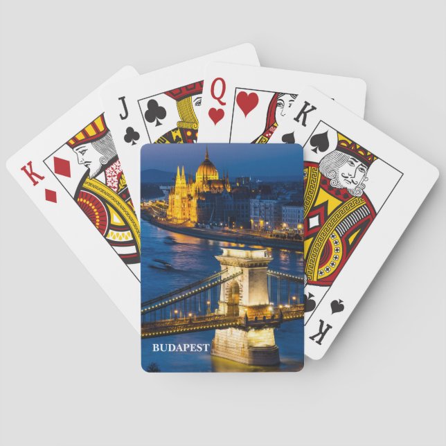 BUDAPEST PLAYING CARDS (Back)
