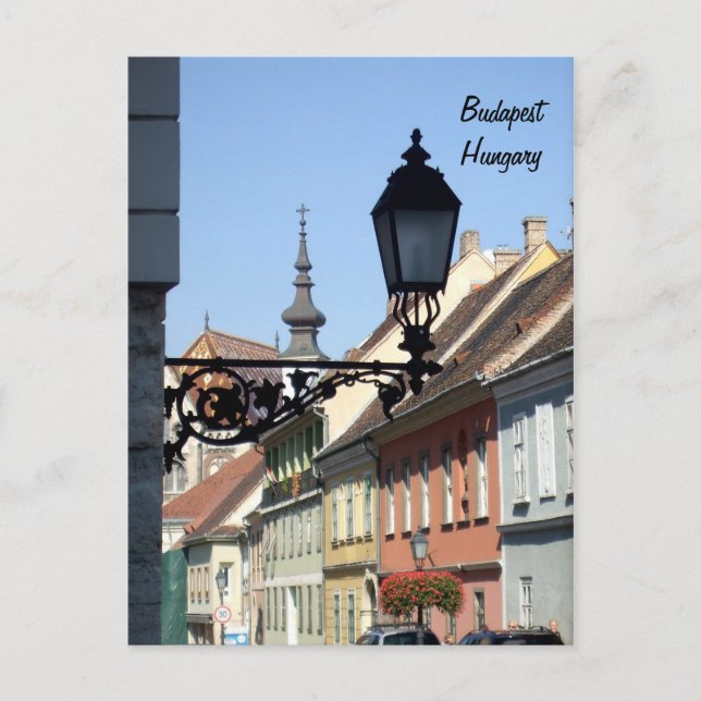 Budapest Postcard (Front)