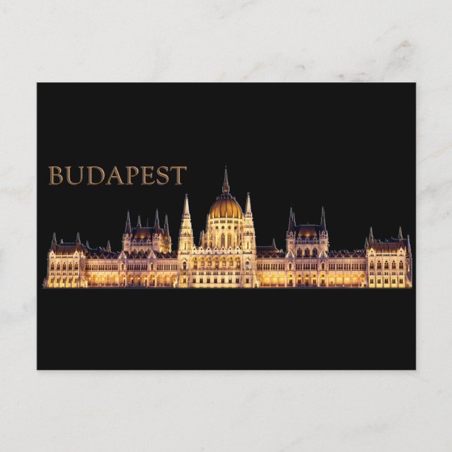 Budapest Postcard (Front)