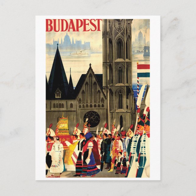 Budapest Postcard (Front)