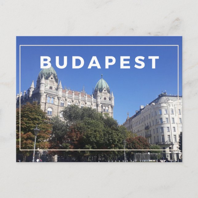 Budapest Postcard (Front)