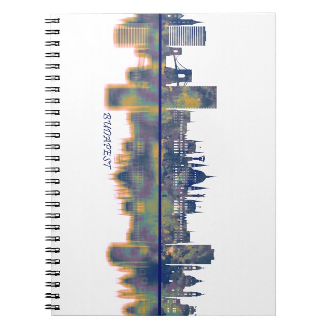 Budapest Skyline Notebook (Front)