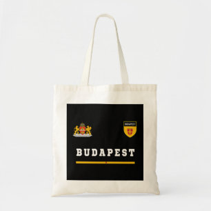 Budapest SportSoccer Jersey Flag Football Hungary  Tote Bag