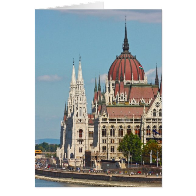 Budapest, the building of the Parliament (Front)