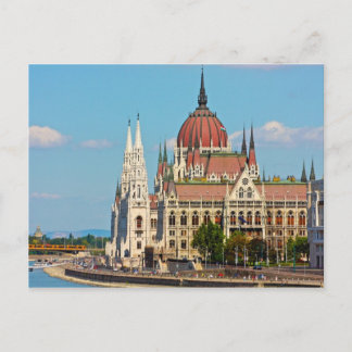 Budapest, the building of the Parliament Postcard
