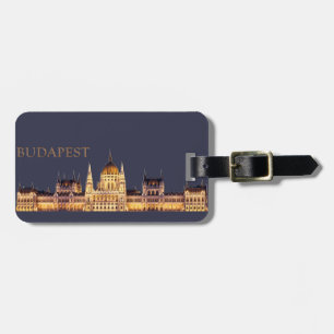 Budapest Travel Souvenir Luggage Tag