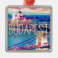 Budapest, vintage poster