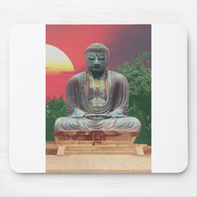 BUDDAH  46 .tif Mouse Mat (Front)