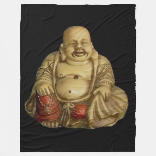 BUDDAH Fleece Blanket (Front)
