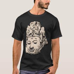 Buddha 3 Buddha Statue Buddha Wall Buddha Painting T-Shirt