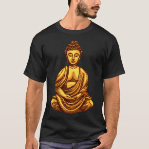 Buddha 5 Buddha Statue Buddha Wall Buddha Painting T-Shirt