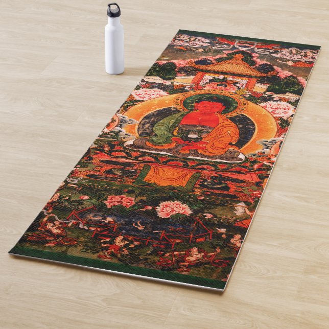 Buddha Amitabha in His Pure Land Yoga Mat (In Situ)