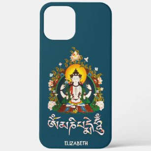 Buddha Amitabha Om Mani Padme Hum Tibetan Design Case-Mate iPhone Case