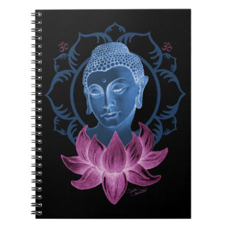 Buddha and Lotus Notebook