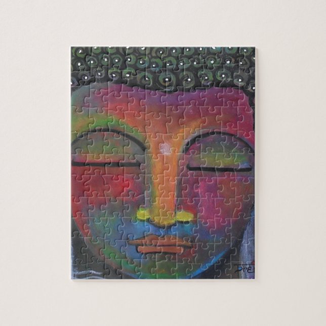 Buddha Art - Buddhist Art Jigsaw Puzzle (Vertical)
