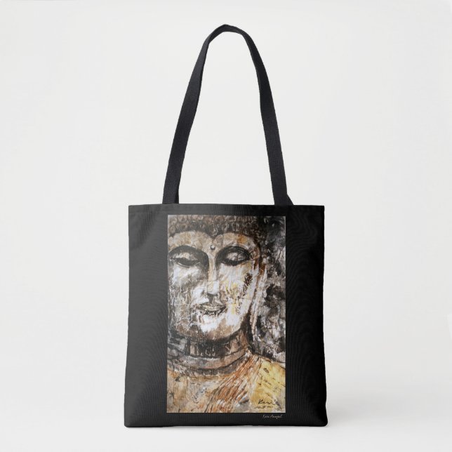 Buddha Art Tote Bag (Front)