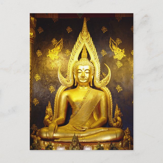 Buddha at Wat Yai Postcard (Front)
