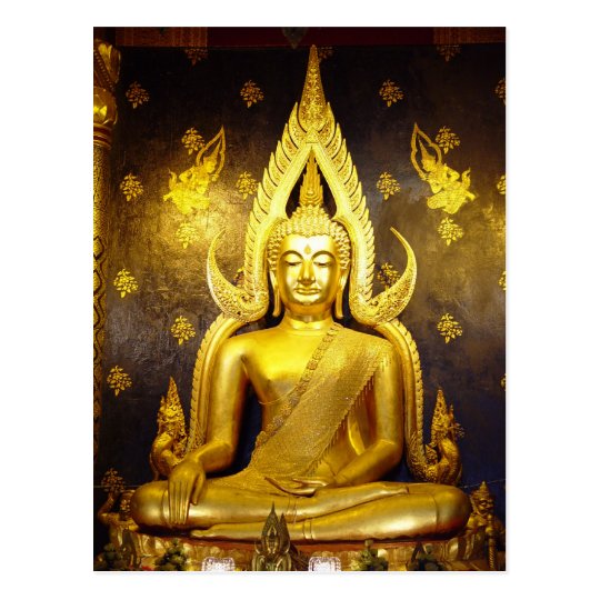 Buddha at Wat Yai Postcard