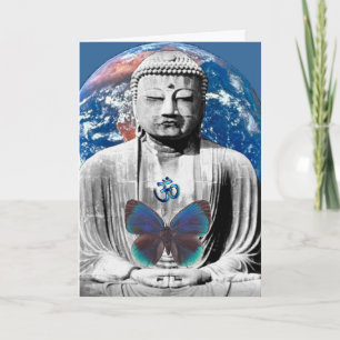 Buddha Awaits Greeting Card