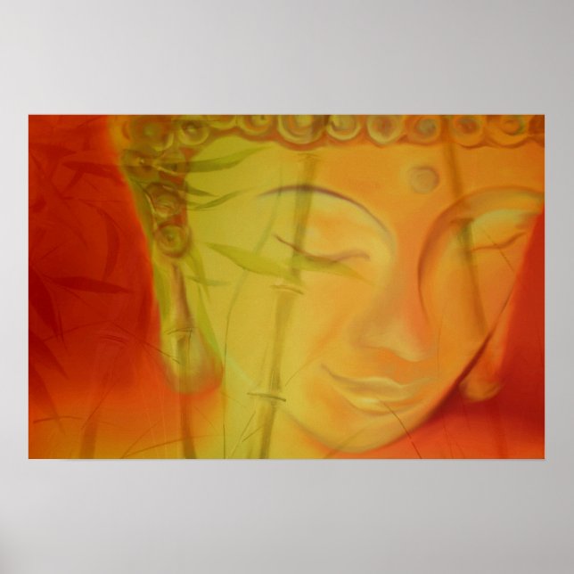 Buddha &Bambus Poster (Front)