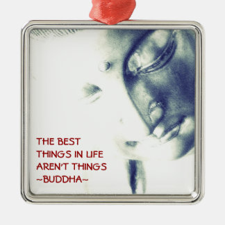 Buddha-Best Things in Life Aren't Things Metal Tree Decoration