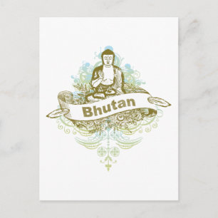 Buddha Bhutan Postcard