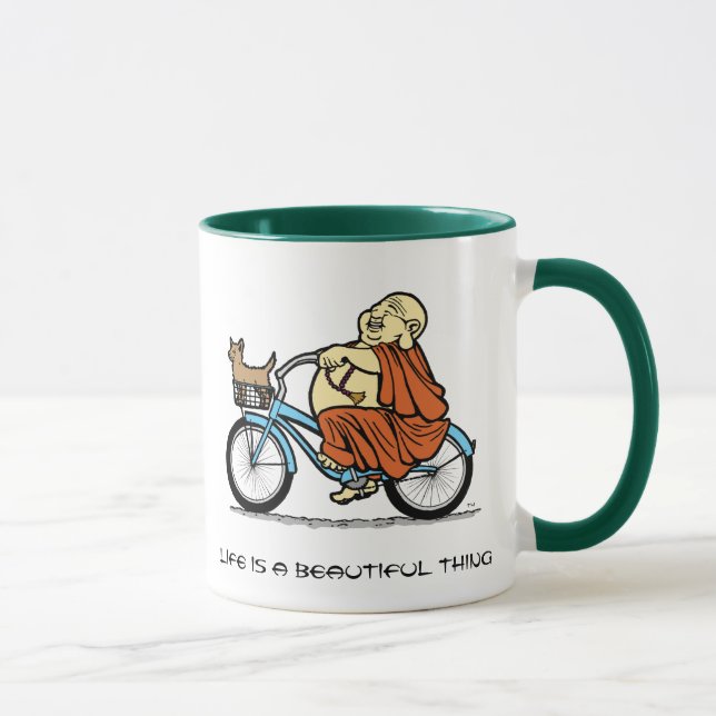 Buddha Bike Mug (Right)