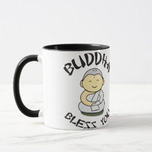 Buddha Bless You - Cute Happy Buddha Mug