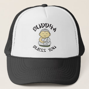 Buddha Bless You - Cute Happy Buddha Trucker Hat