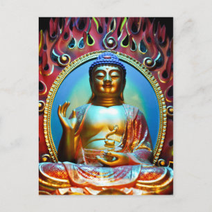 "Buddha Bless You" Postcard