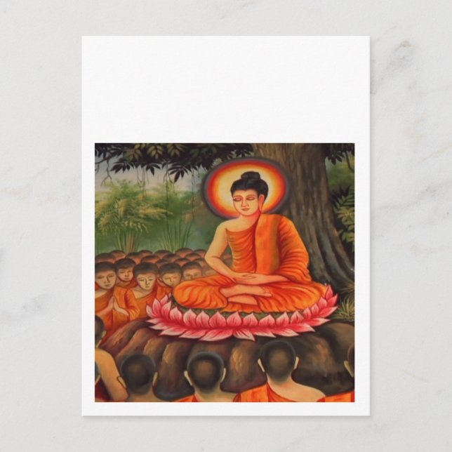 BUDDHA   Buddhism  Peace Postcard (Front)