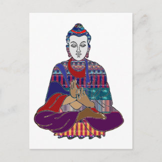 BUDDHA Buddhism Teacher Master NVN659 spiritual Postcard