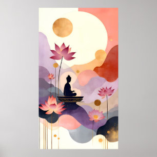 Buddha Buddhism Zen Spirituality Peace Poster