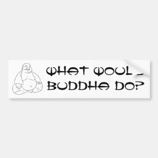 Buddha Bumper Sticker