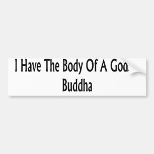 Buddha Bumper Sticker