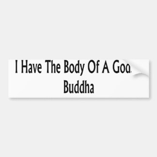 Buddha Bumper Sticker