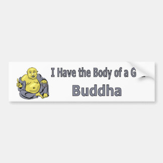 Buddha Bumper Sticker