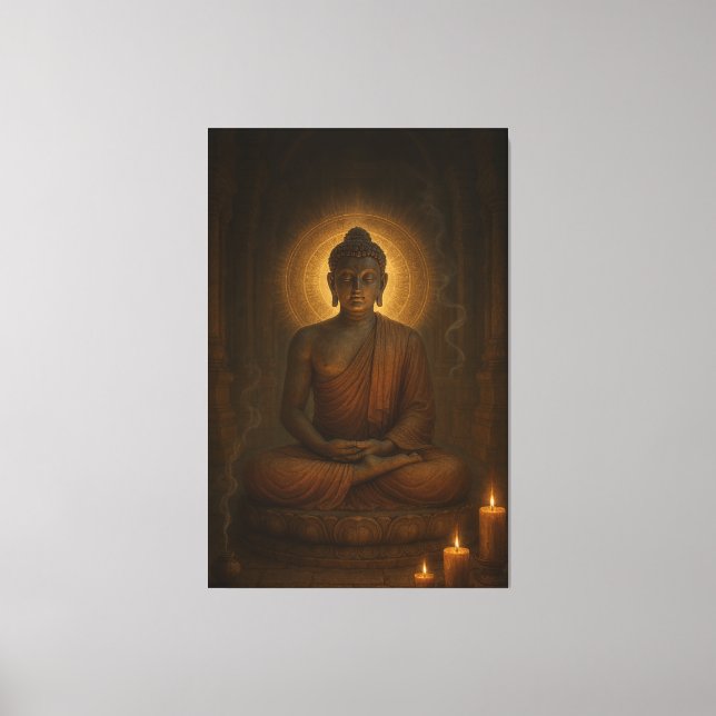 Buddha Canvas Print (Front)